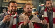 England Fans Snap Up 50p Pint Glasses and Flags Ahead of World Cup Match