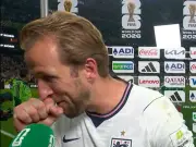 Harry Kane's Voice Gives Out in BBC Interview After England's Win vs Mexico