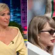 Kelly Cates takes swipe at Travis Kelce during BBC World Cup coverage