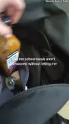 Mum finds son's secret stash of Nando's sauce and salt in school bag