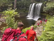 Person dies at Brecon Beacons waterfall beauty spot