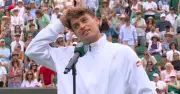 Wimbledon star threatens to hit own dad in bizarre on-court speech